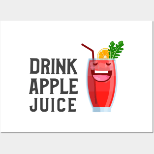 Drink Apple Juice (Ver.11) Posters and Art